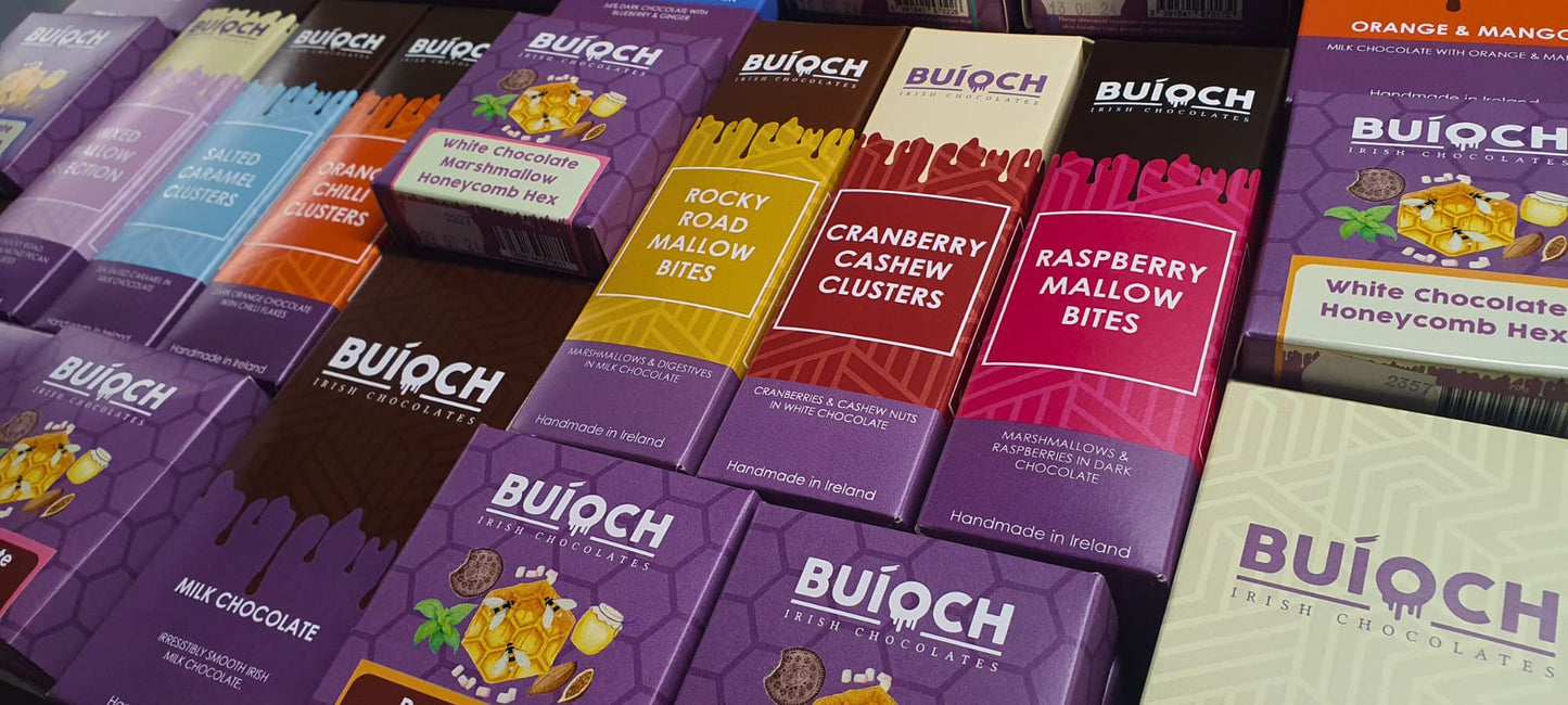 Buíoch Irish Chocolates Announces Enhanced Pricing Structure for Enhanced Indulgence