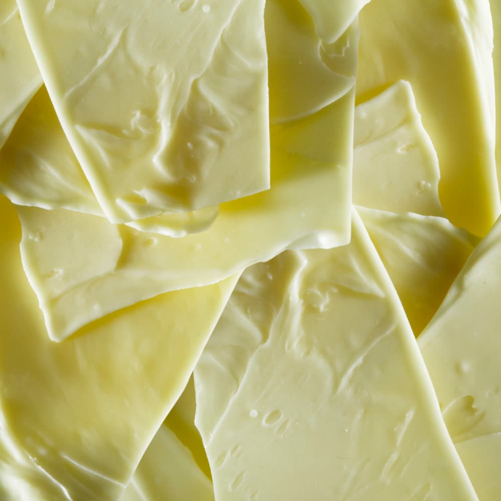 White Chocolate Shards, handmade by Buíoch Irish Chocolates