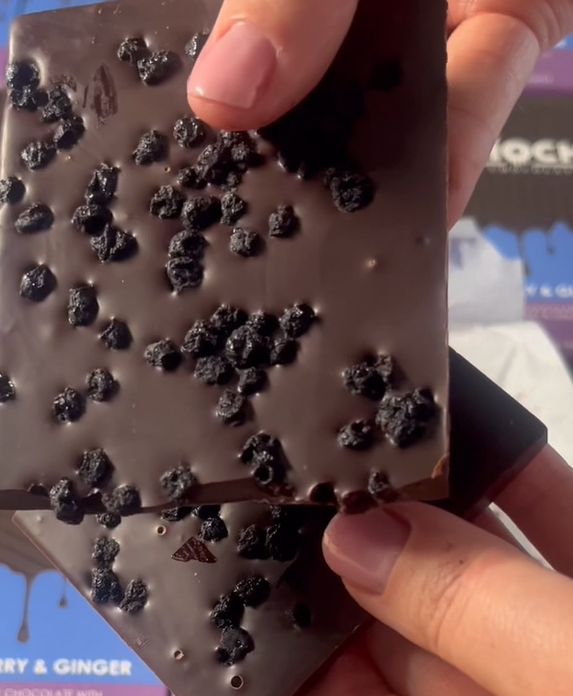Blueberry & Ginger Bar - 100g